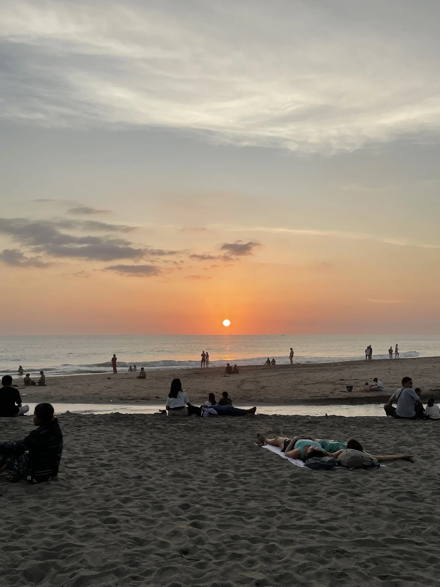 sunset Canggu bali